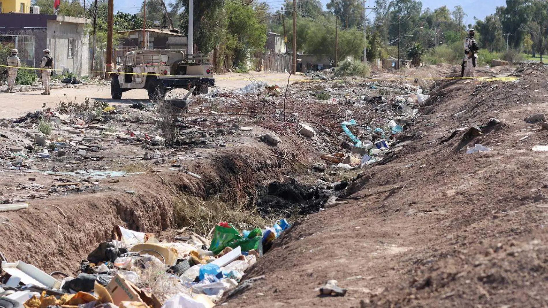 Localizan cuerpo calcinado en la Solidaridad Social